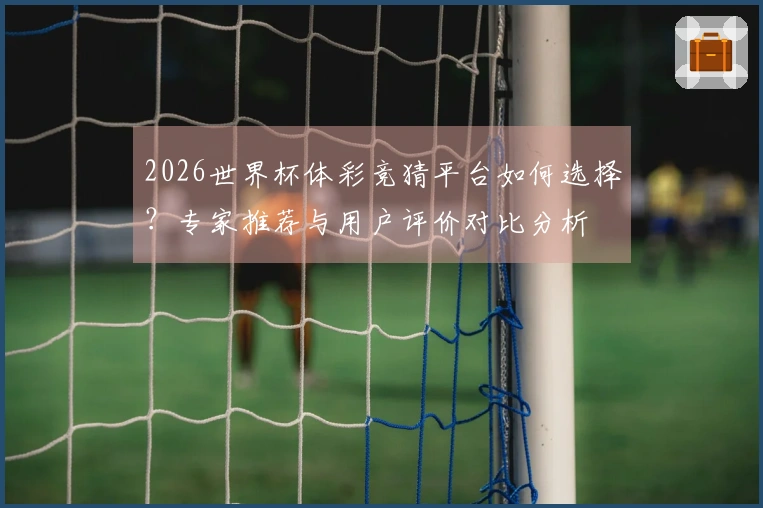 2026世界杯体彩竞猜平台如何选择？专家推荐与用户评价对比分析