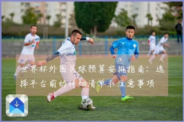 世界杯外围买球预算安排指南：选择平台前的详细清单和注意事项