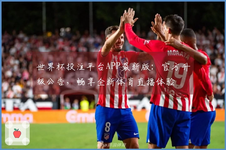 世界杯投注平台APP最新版：官方升级公告，畅享全新体育直播体验